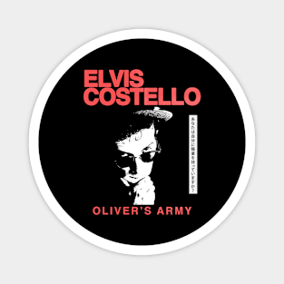 Elvis Costello olivers army vintage Magnet